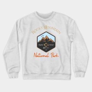 Rocky Mountain National Park Crewneck Sweatshirt